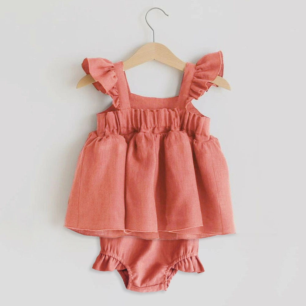 Summer Breeze Dress and Bloomer Set