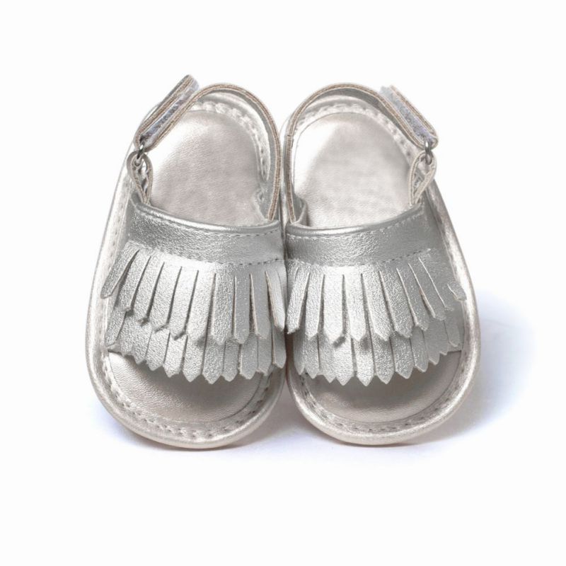 Leather Tassel Summer Sandals