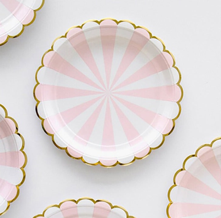 Scallop Striped Party Collection