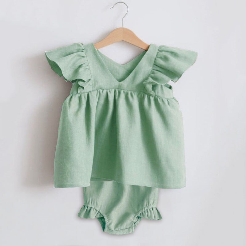 Summer Breeze Dress and Bloomer Set