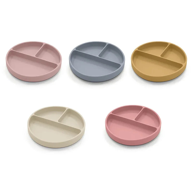 Stay-Put Silicone Feeding Plate