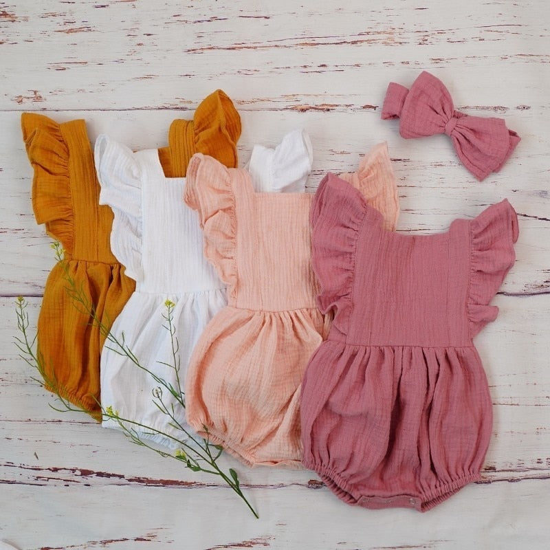Balloon Ruffle Romper