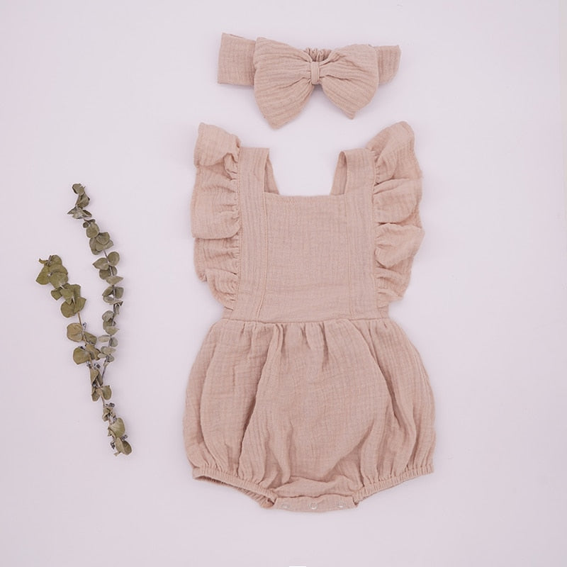Balloon Ruffle Romper