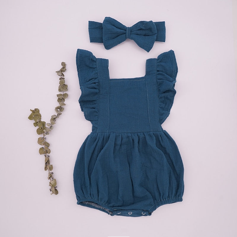 Balloon Ruffle Romper