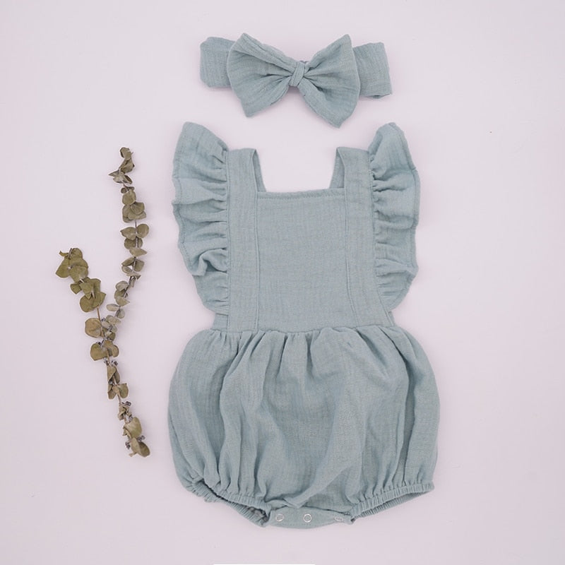 Balloon Ruffle Romper