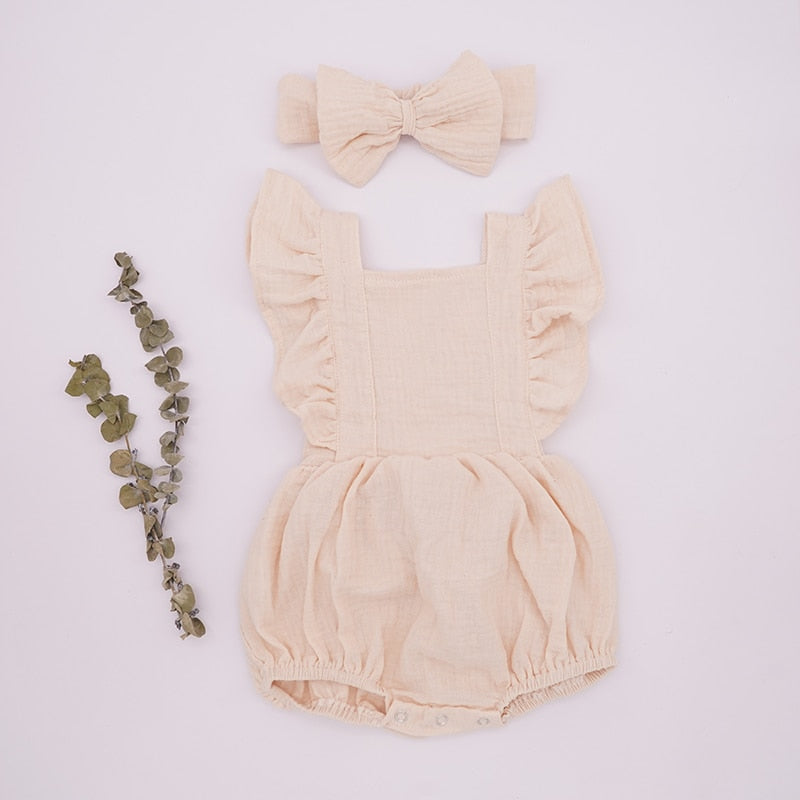 Balloon Ruffle Romper