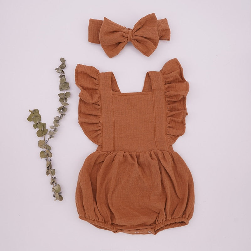 Balloon Ruffle Romper