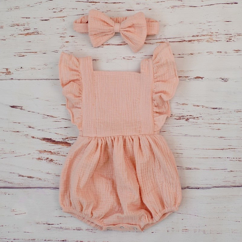 Balloon Ruffle Romper