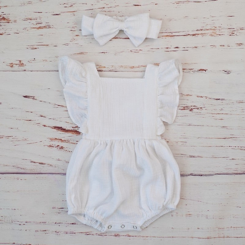 Balloon Ruffle Romper