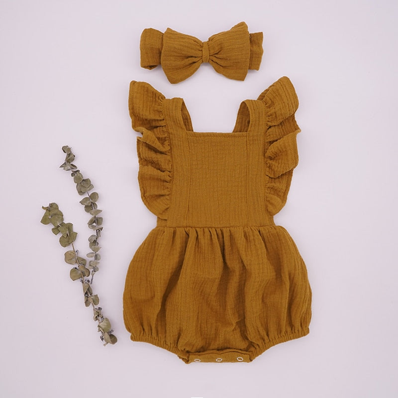Balloon Ruffle Romper