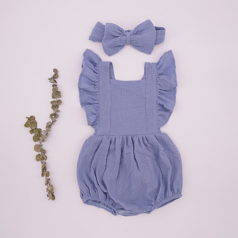 Balloon Ruffle Romper