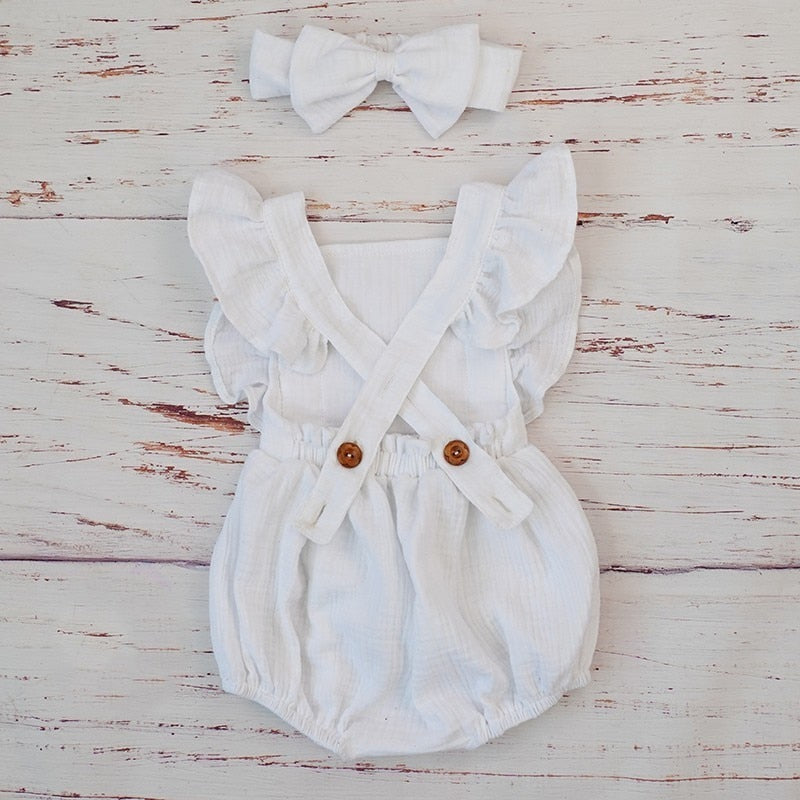 Balloon Ruffle Romper