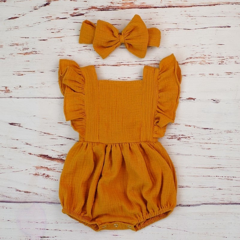 Balloon Ruffle Romper