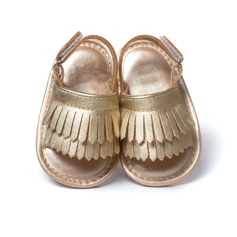 Leather Tassel Summer Sandals