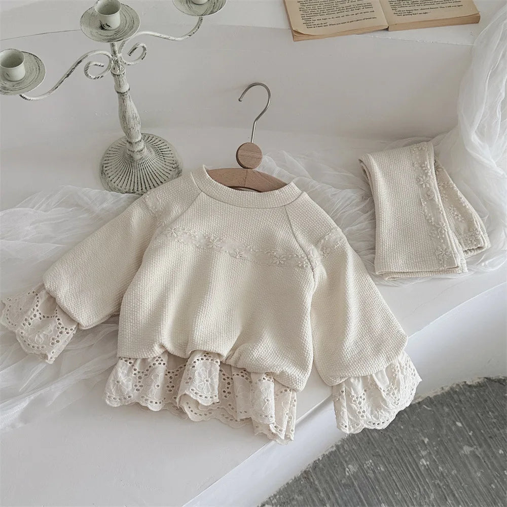 Sweet Willow Lace Pant Set