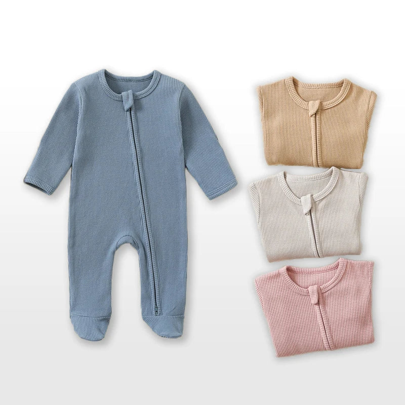 Organic Waffle Knit Onesies