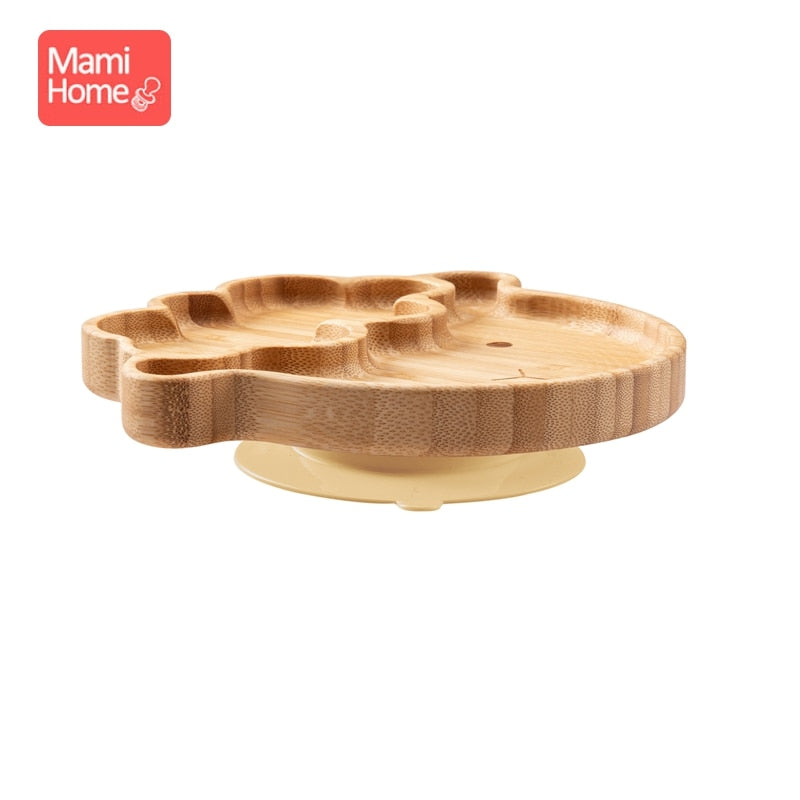 Mami Home Animal Friends Bamboo Feeding Set