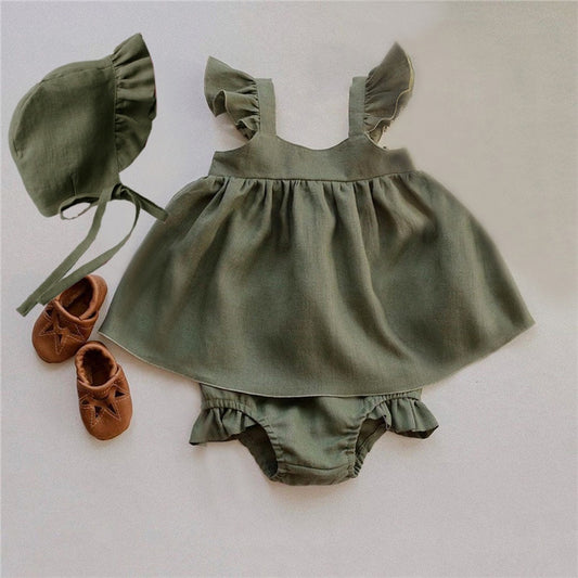 Summer Breeze Dress and Bloomer Set